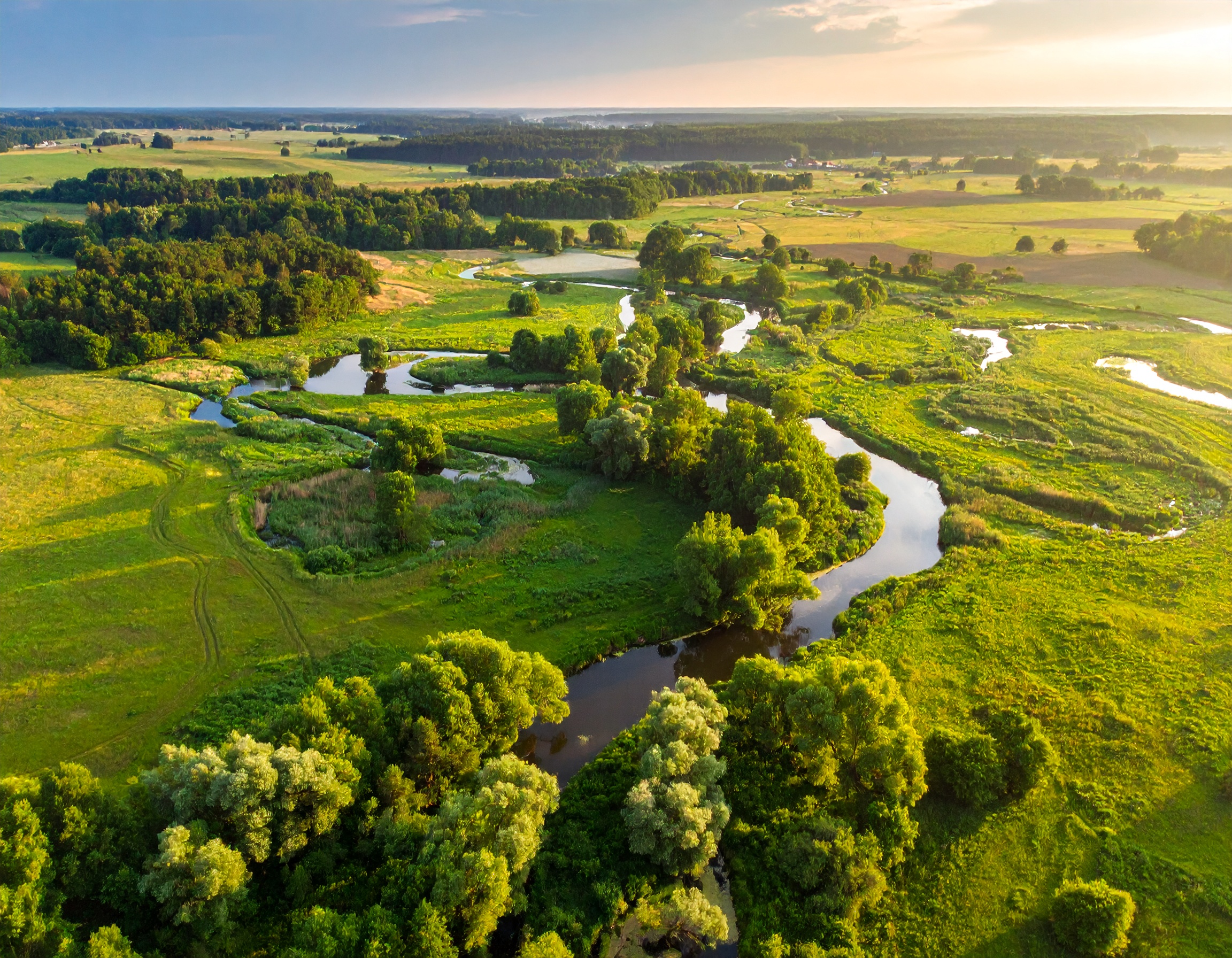 Drohnenaufnahme